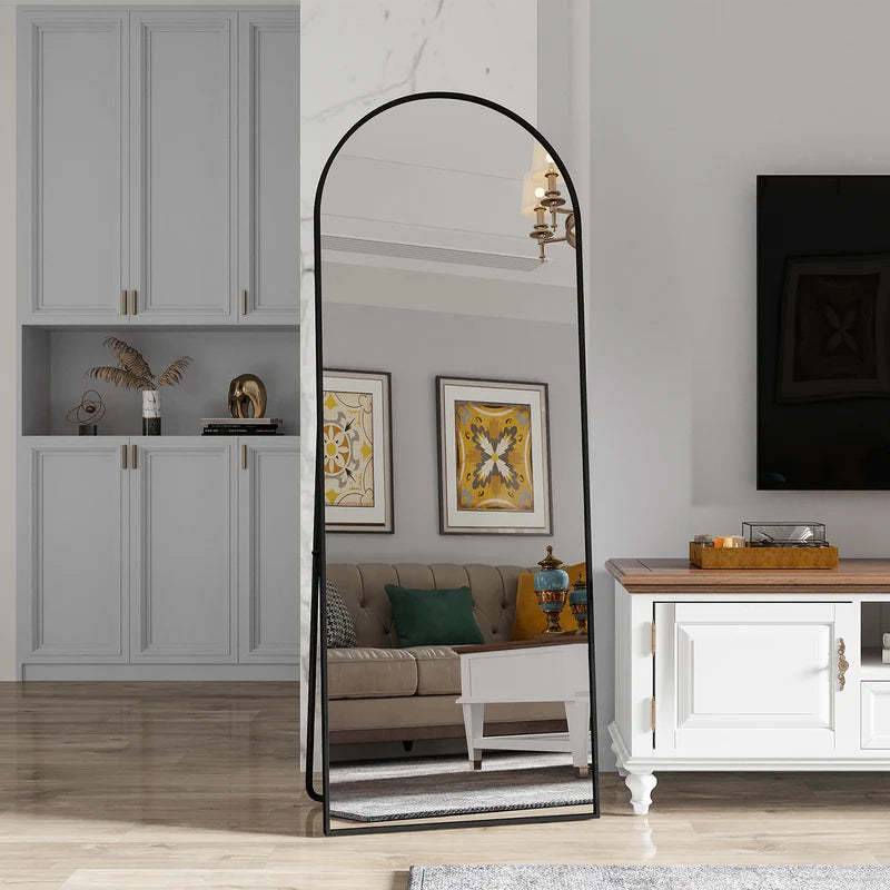 Curved Standing Mirror