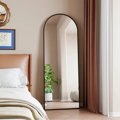 Curved Standing Mirror